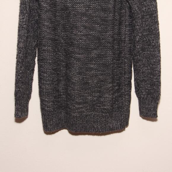 Pronto Uomo Fisherman's Grandpa Cardigan Sweater Size Small Chunky Cable Knit - Picture 6 of 9